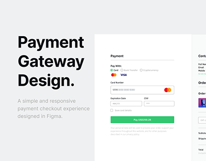 Best payment processing website designs