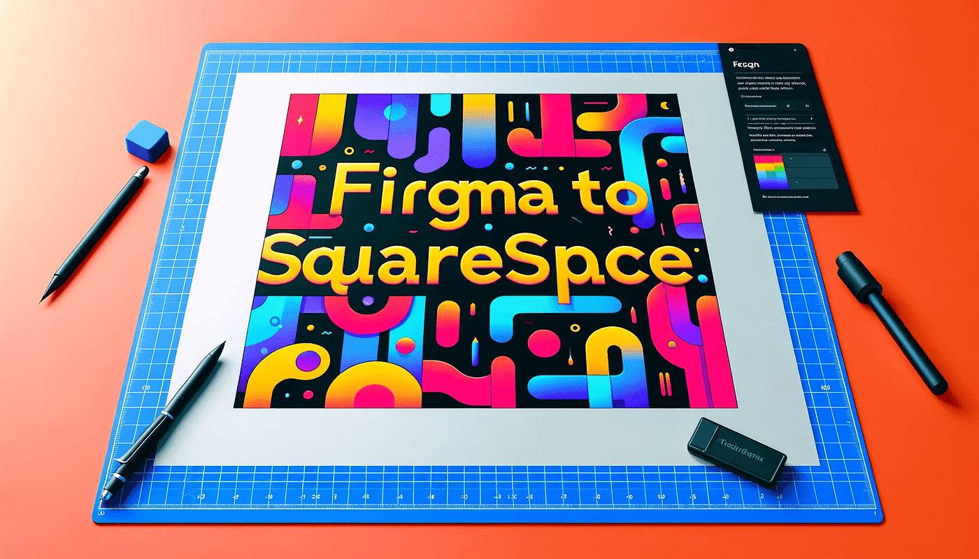 How to apply figma design to squarespace website